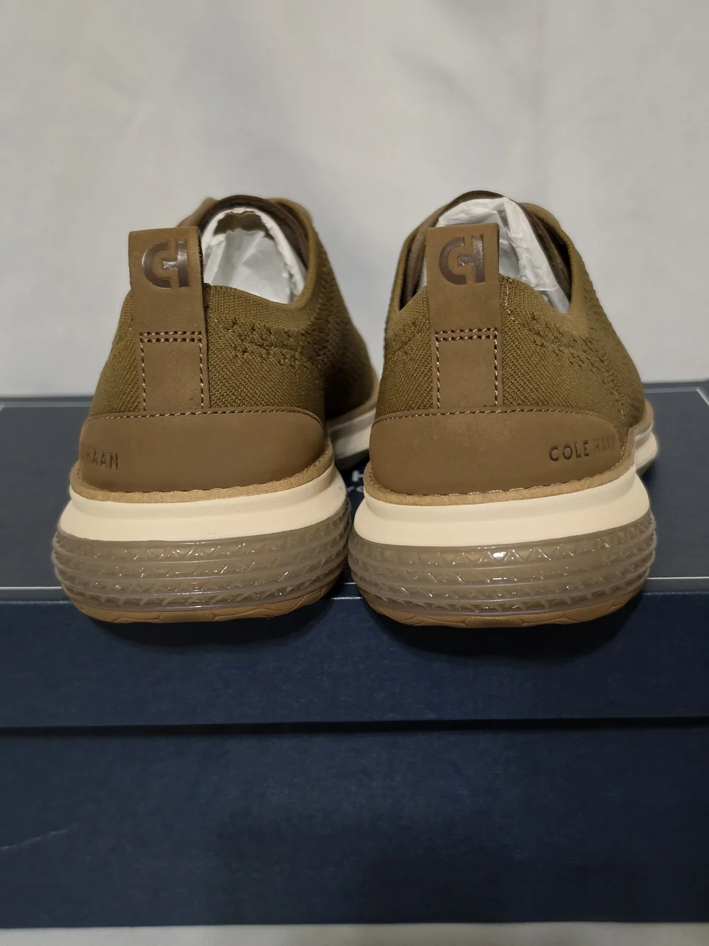 COLE HAAN ØriginalGrand Energyweave Stitchlite Wingtip Oxfords Men Size 9 (NWOT)